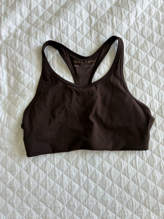 Aritzia Other - Aritzia Dark Brown Racerback Sports Bra
